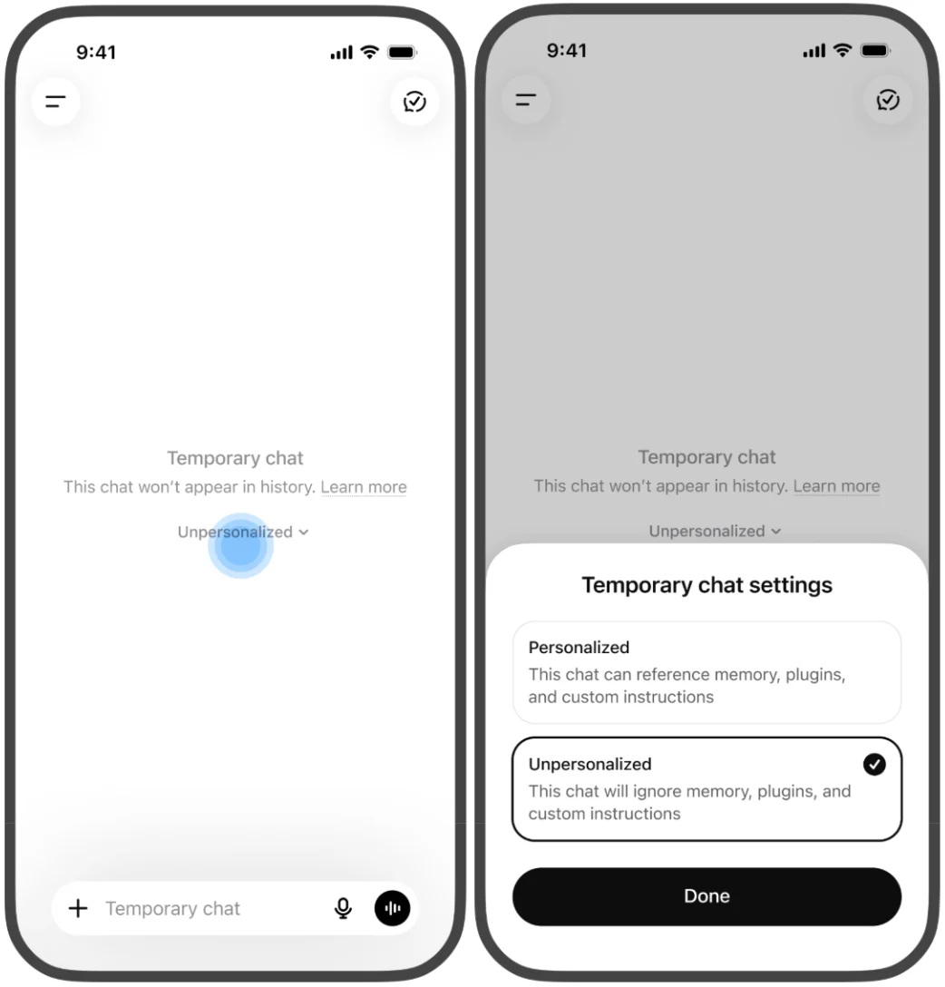 Temp Chat Mobile