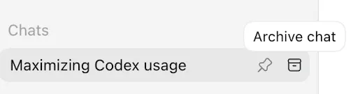 Max Codex usage