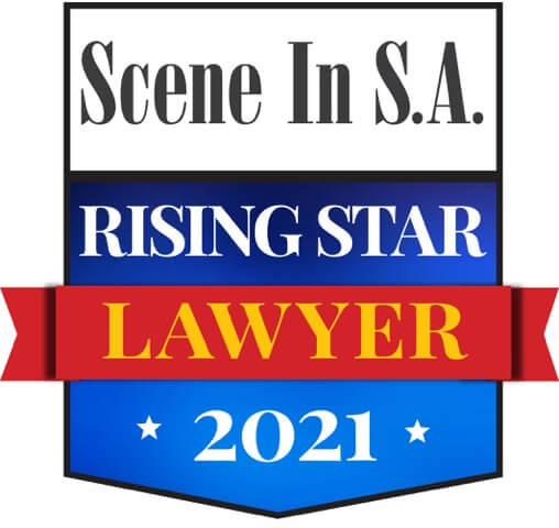SA Scene 2021 Rising Star Lawyer Badge