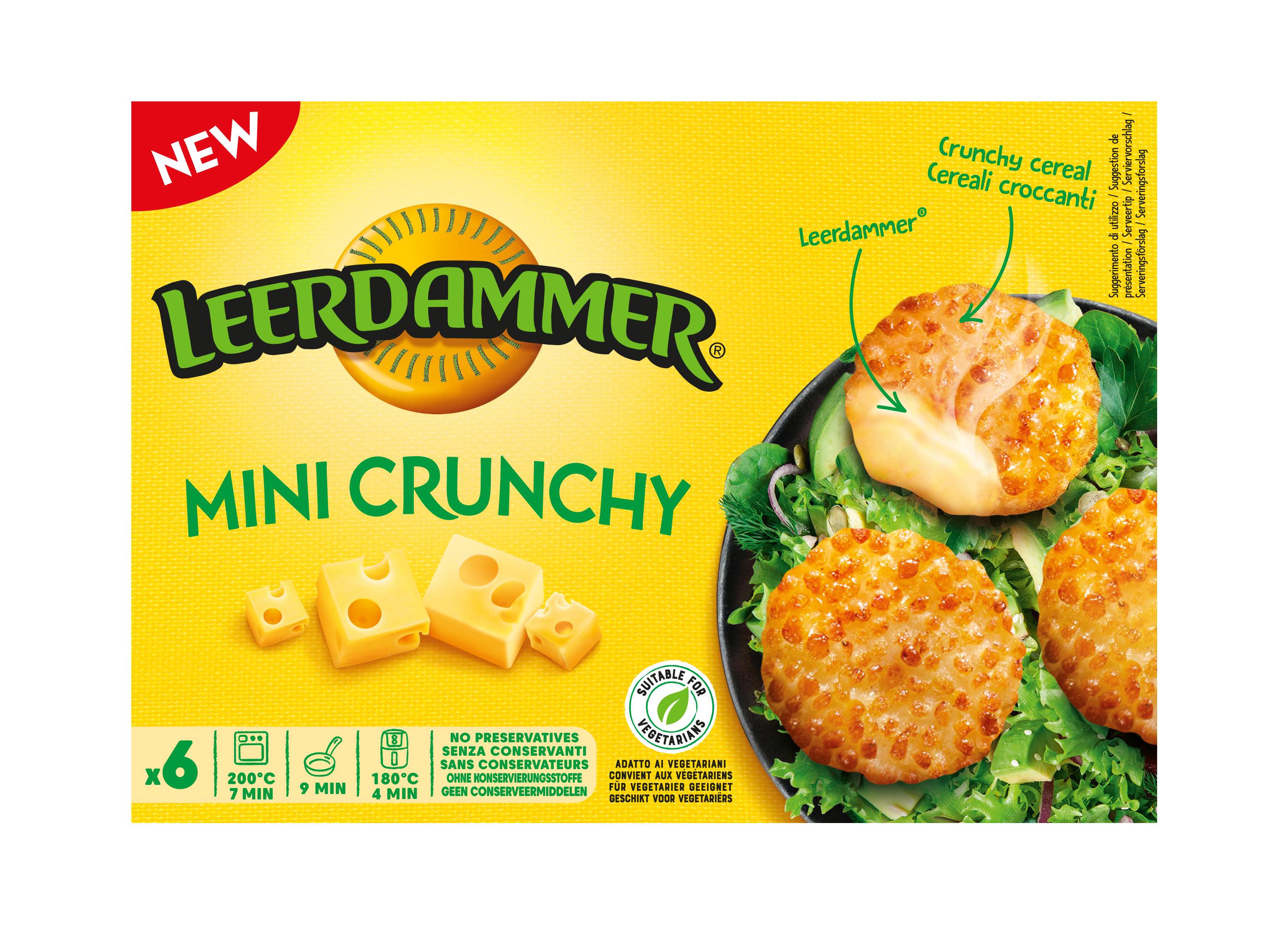 Mini Crunchy nuovo pack