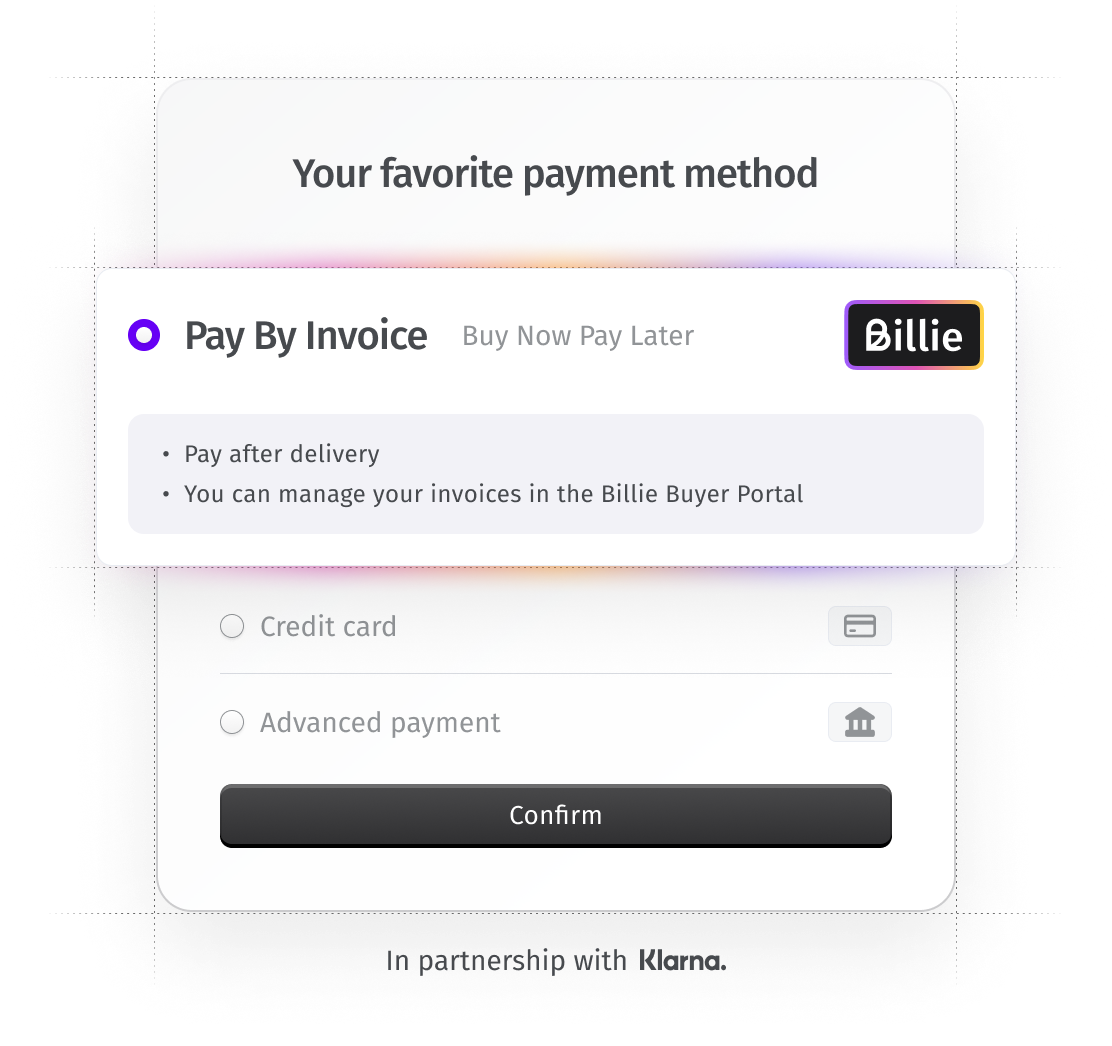 Klarna-Billie-B2C-B2B-BNPL