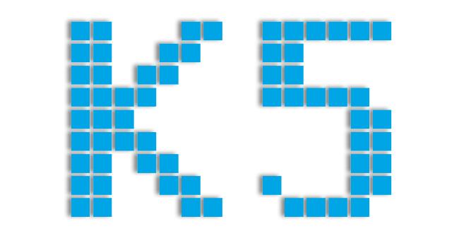 K5 2022 Logo mit Schlagschatten