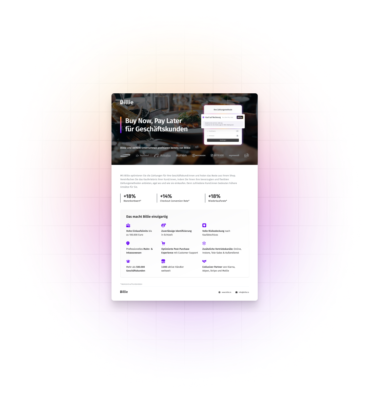 Two Pager Industry Gastronomy Cover DE