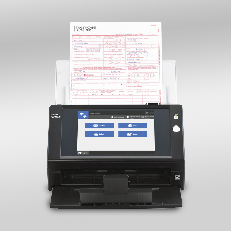 Fujitsu ScanSnap iX100 scanner mobile A4