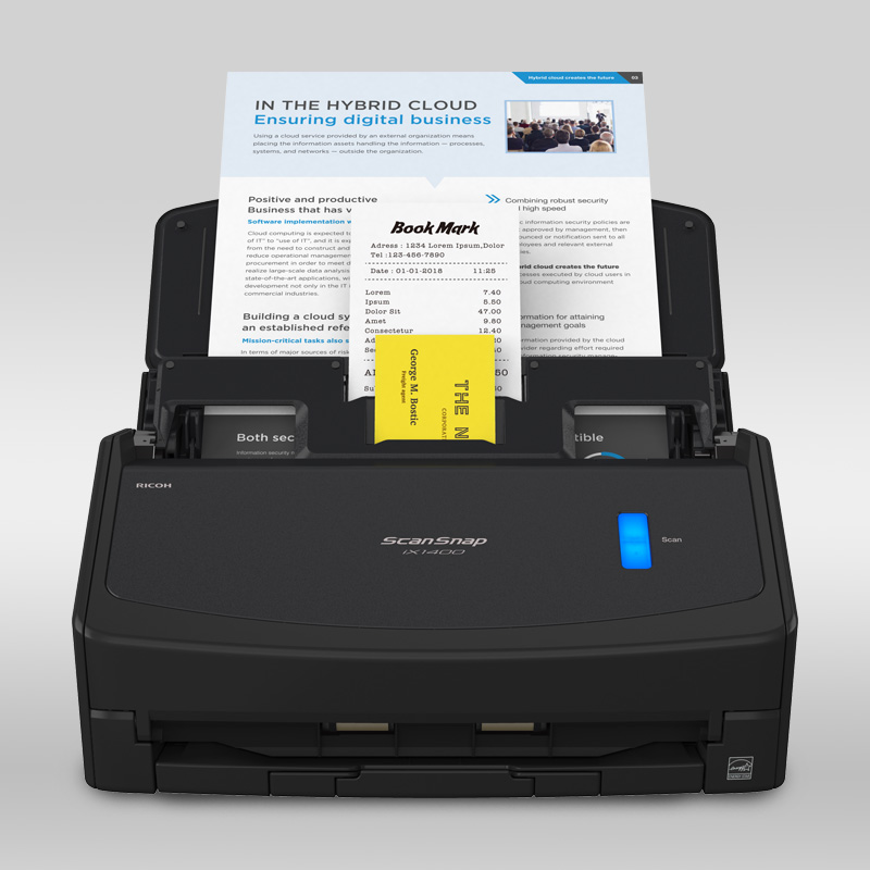 ScanSnap iX1400 Compact Network Scanner | Ricoh USA