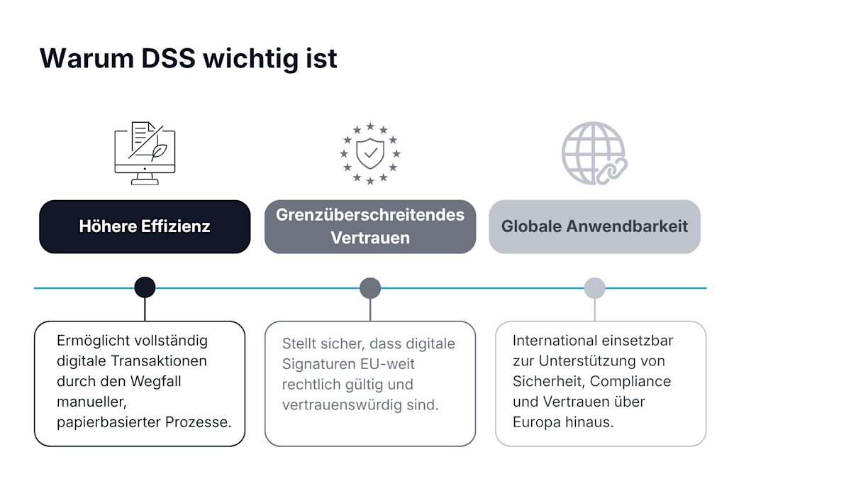 Warum DSS wichtig ist