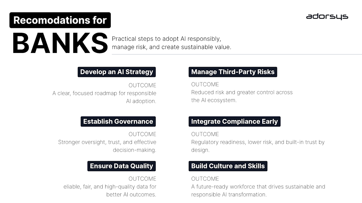 Recommendations for Banks