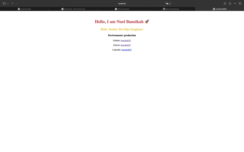 production access to app minikube DE