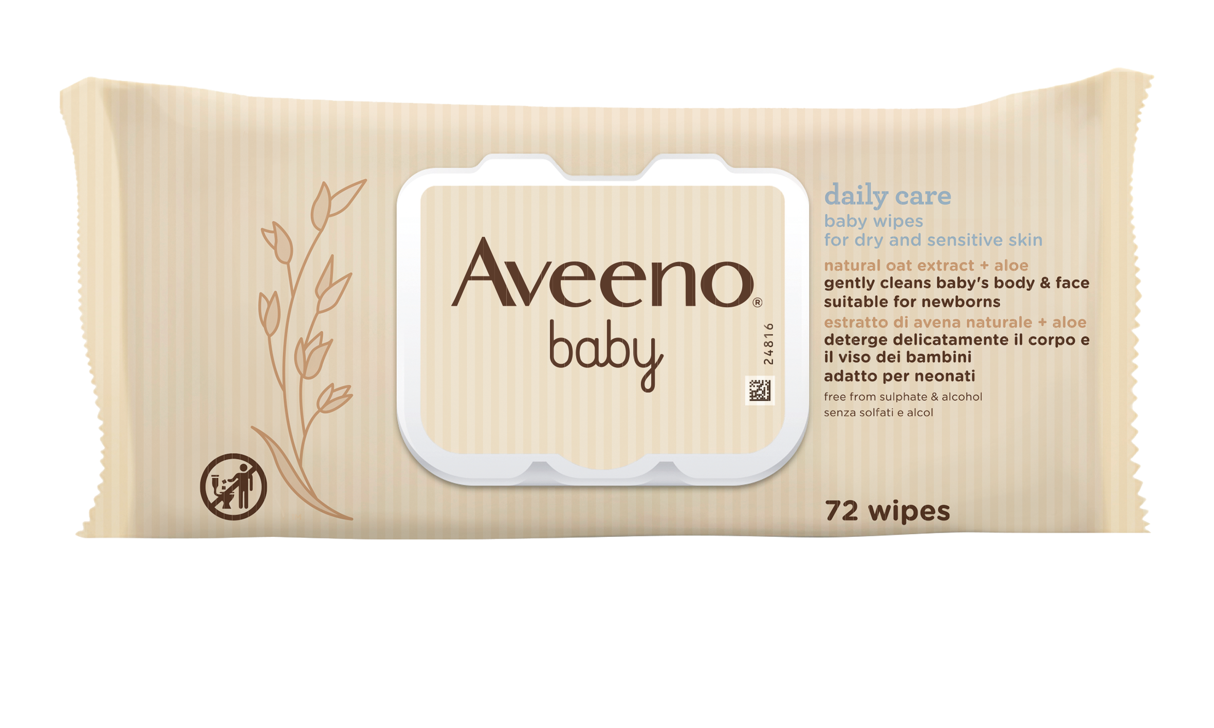AVEENO® baby Daily Care Toalhitas