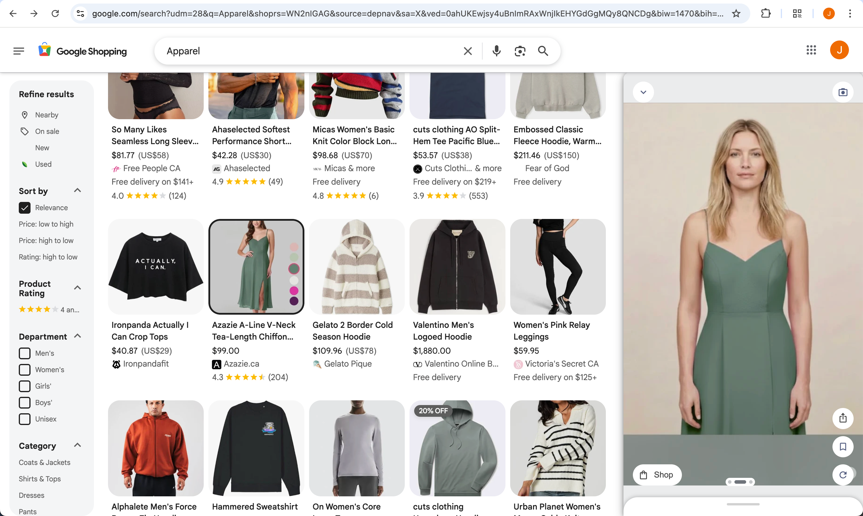 google shopping