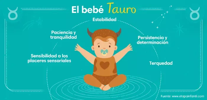 Personalidad del bebé Tauro, tips y más...