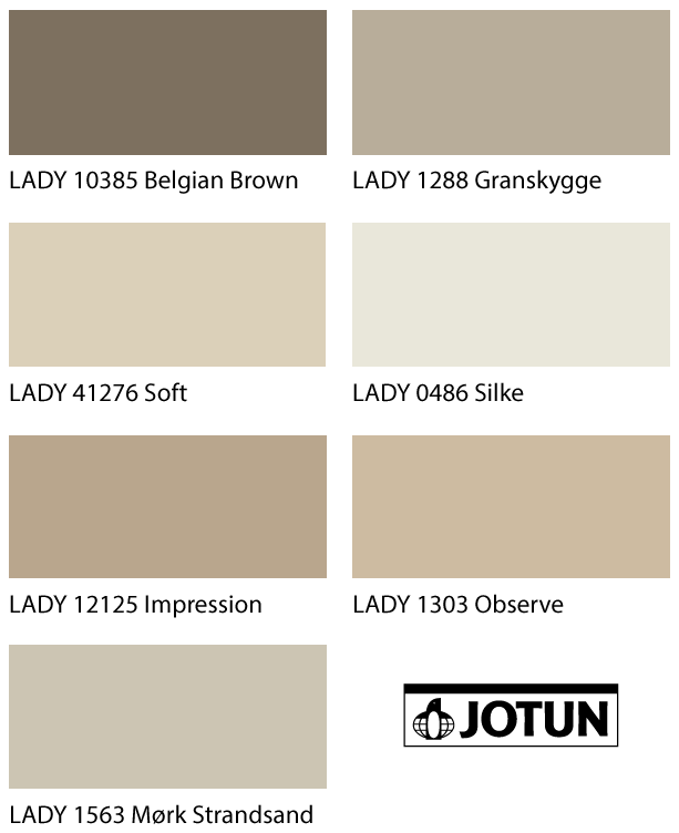 Natural Beige - ny og lekker farge - Jotun Uteinspirasjon