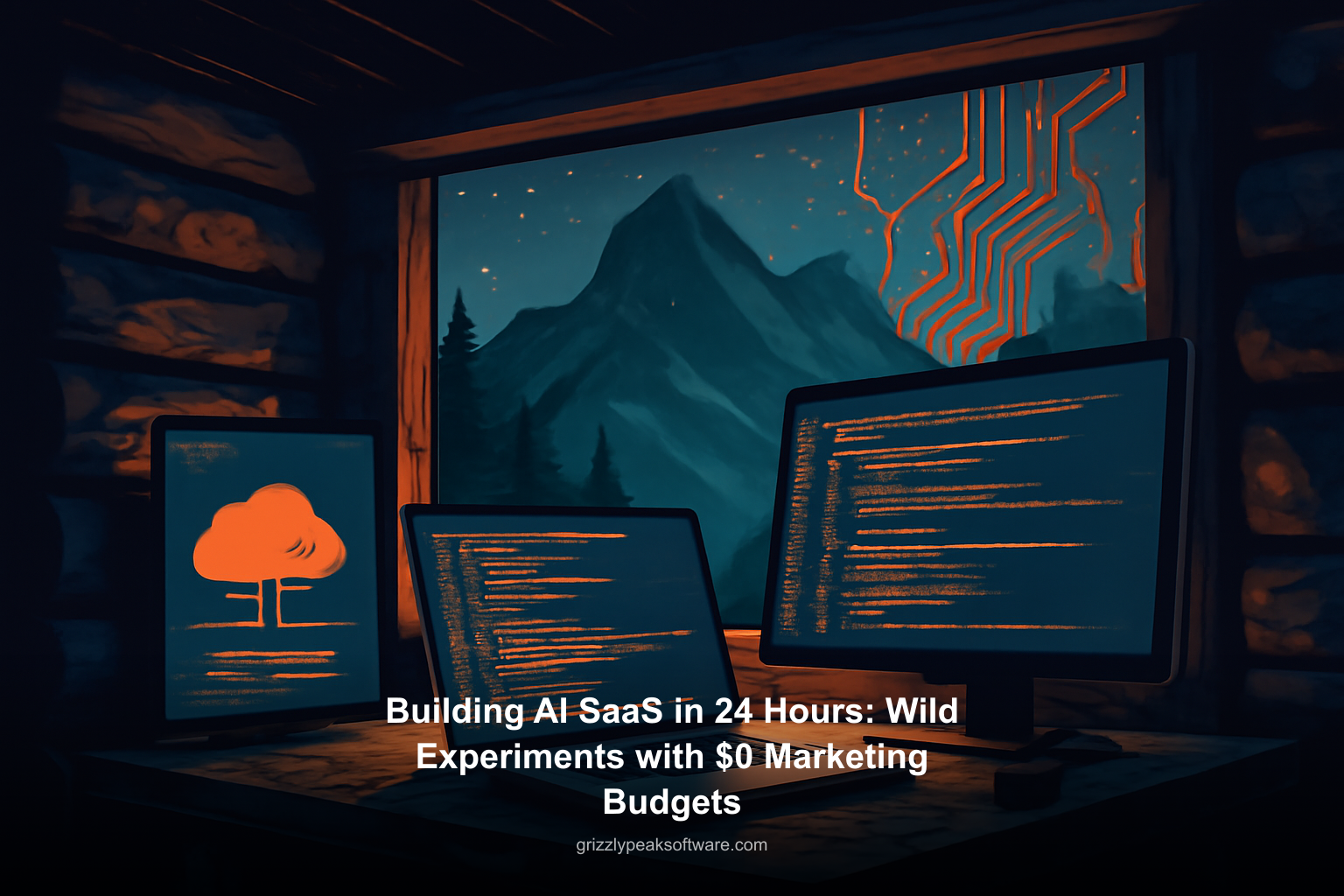 Building AI SaaS in 24 Hours: Wild Experiments with $0 Marketing Budgets
