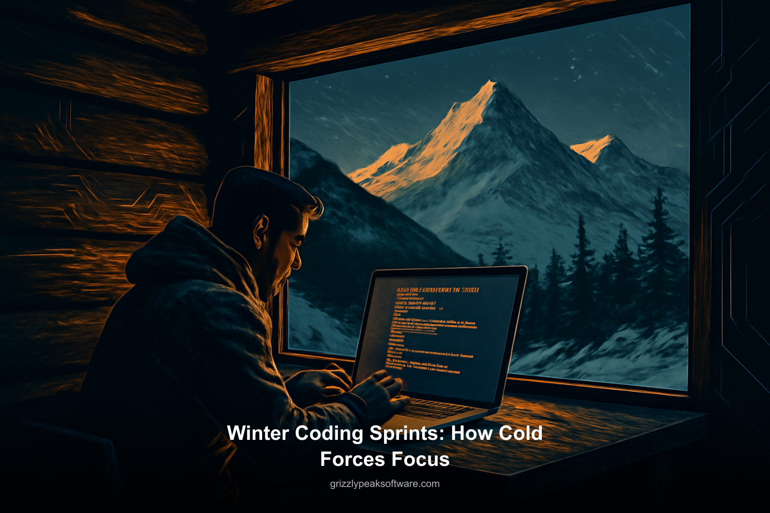 Winter Coding Sprints: How Cold Forces Focus