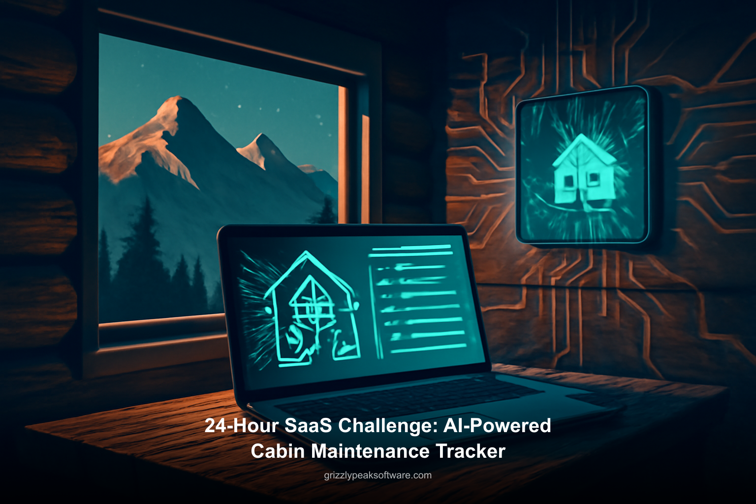 24-Hour SaaS Challenge: AI-Powered Cabin Maintenance Tracker