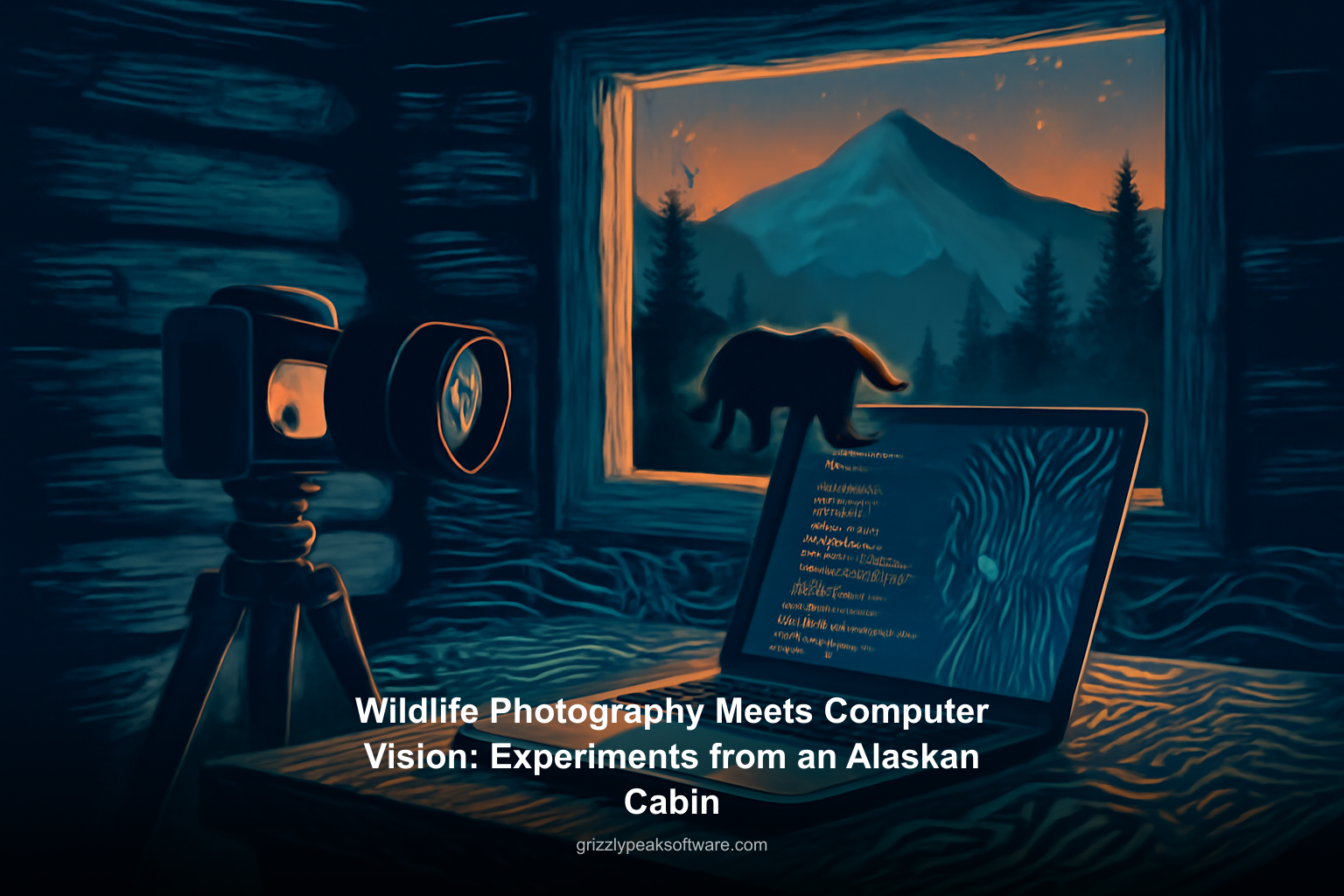 Wildlife Photography Meets Computer Vision: Experiments from an Alaskan Cabin