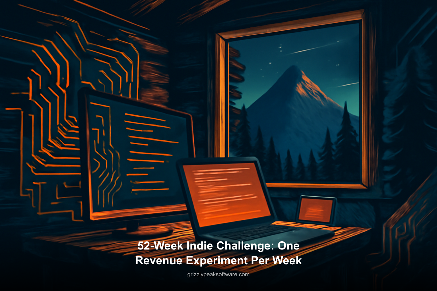 52-Week Indie Challenge: One Revenue Experiment Per Week