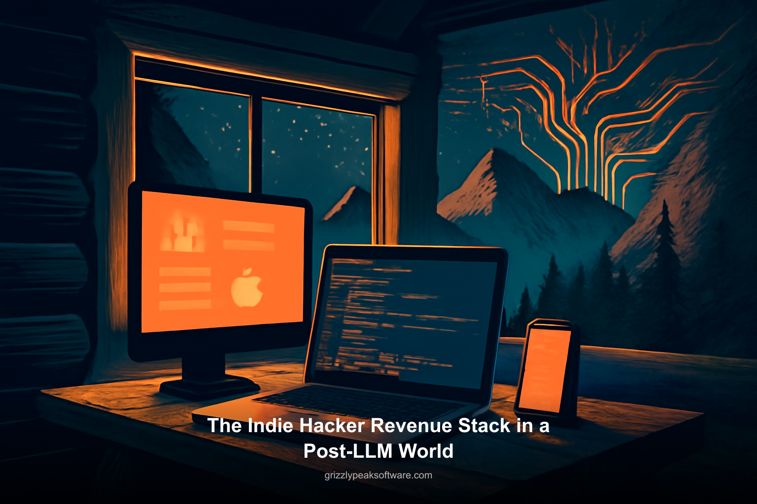 The Indie Hacker Revenue Stack in a Post-LLM World