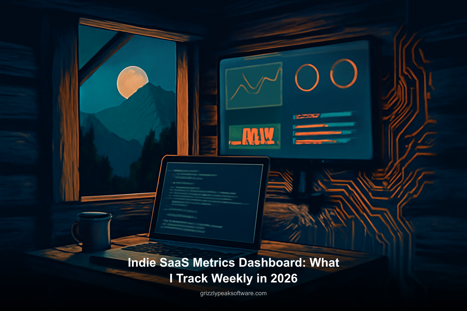 Indie SaaS Metrics Dashboard: What I Track Weekly in 2026