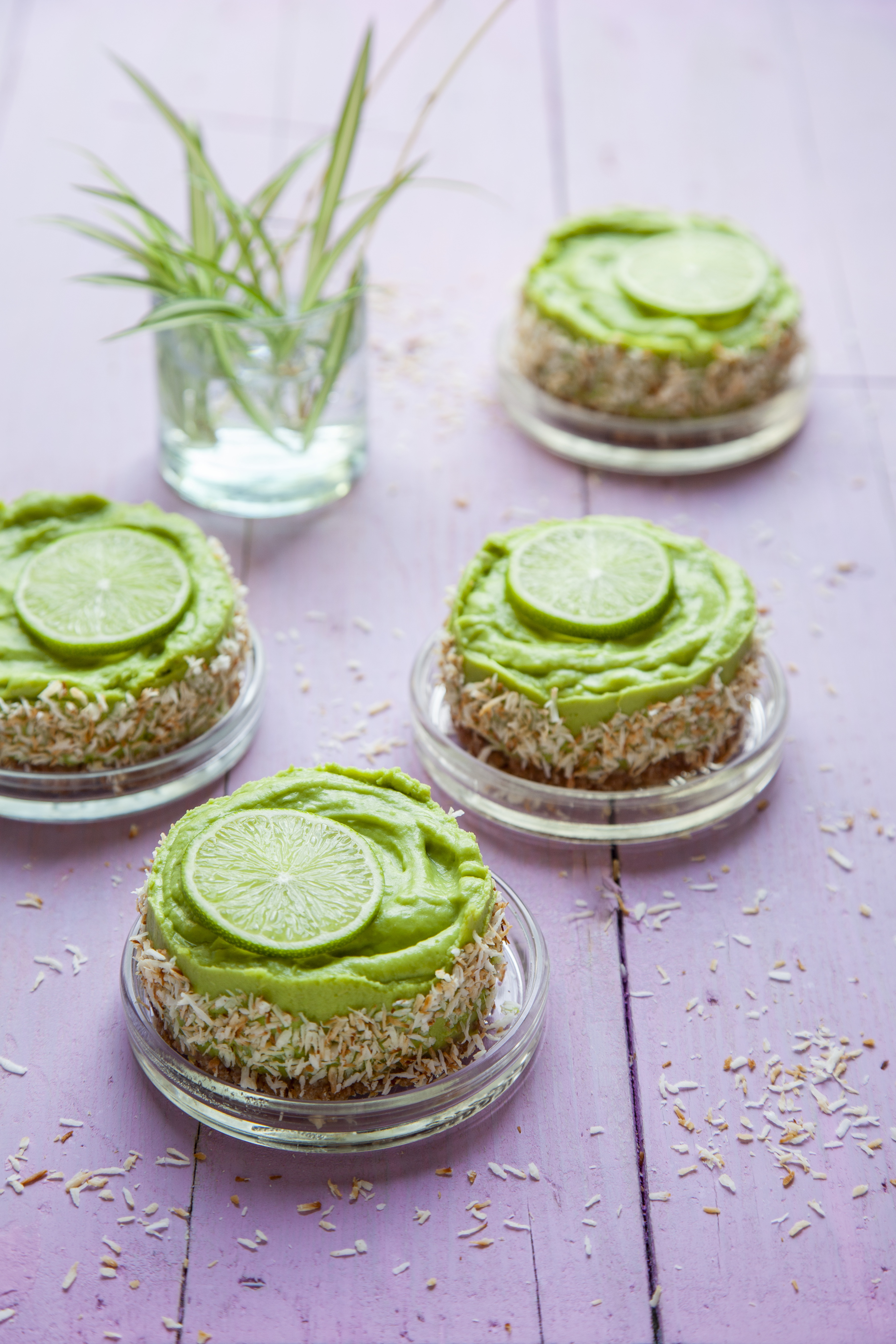 Avocado Coconut Mini Cakes