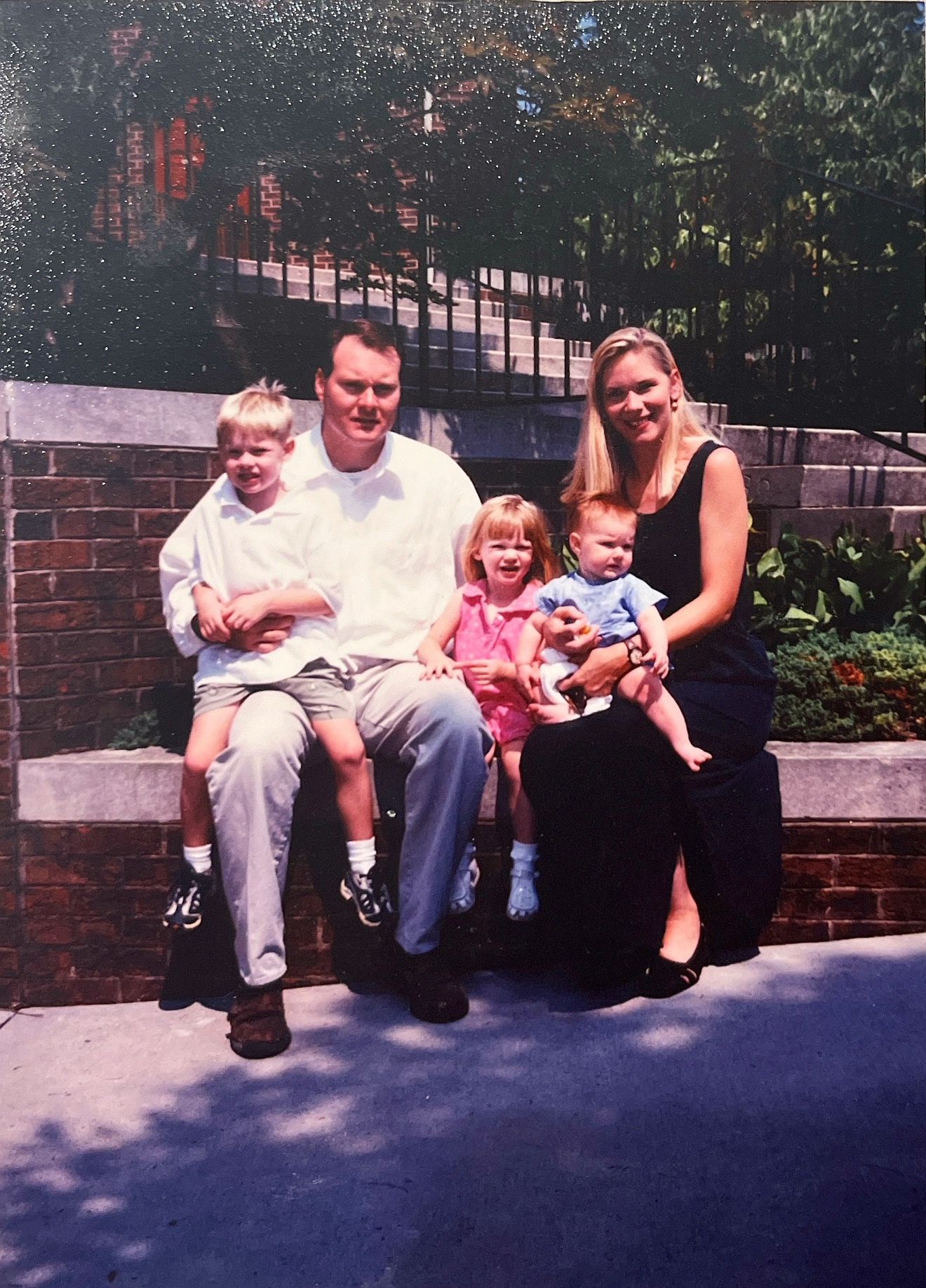 Leanne Morgan and family