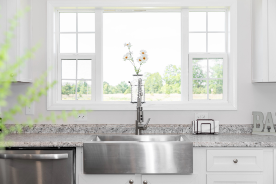 Lux® window in a Clayton Built® kitchen