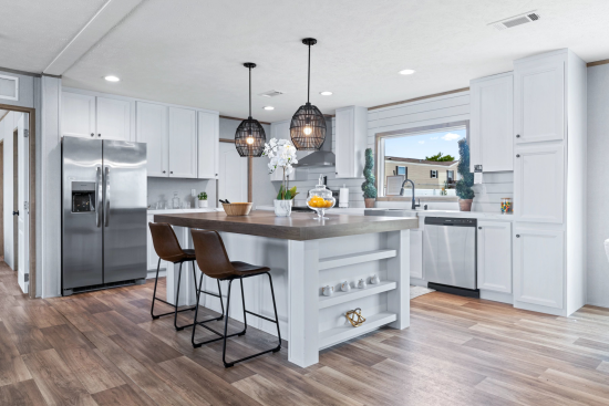 Kitchen in a Clayton Built home