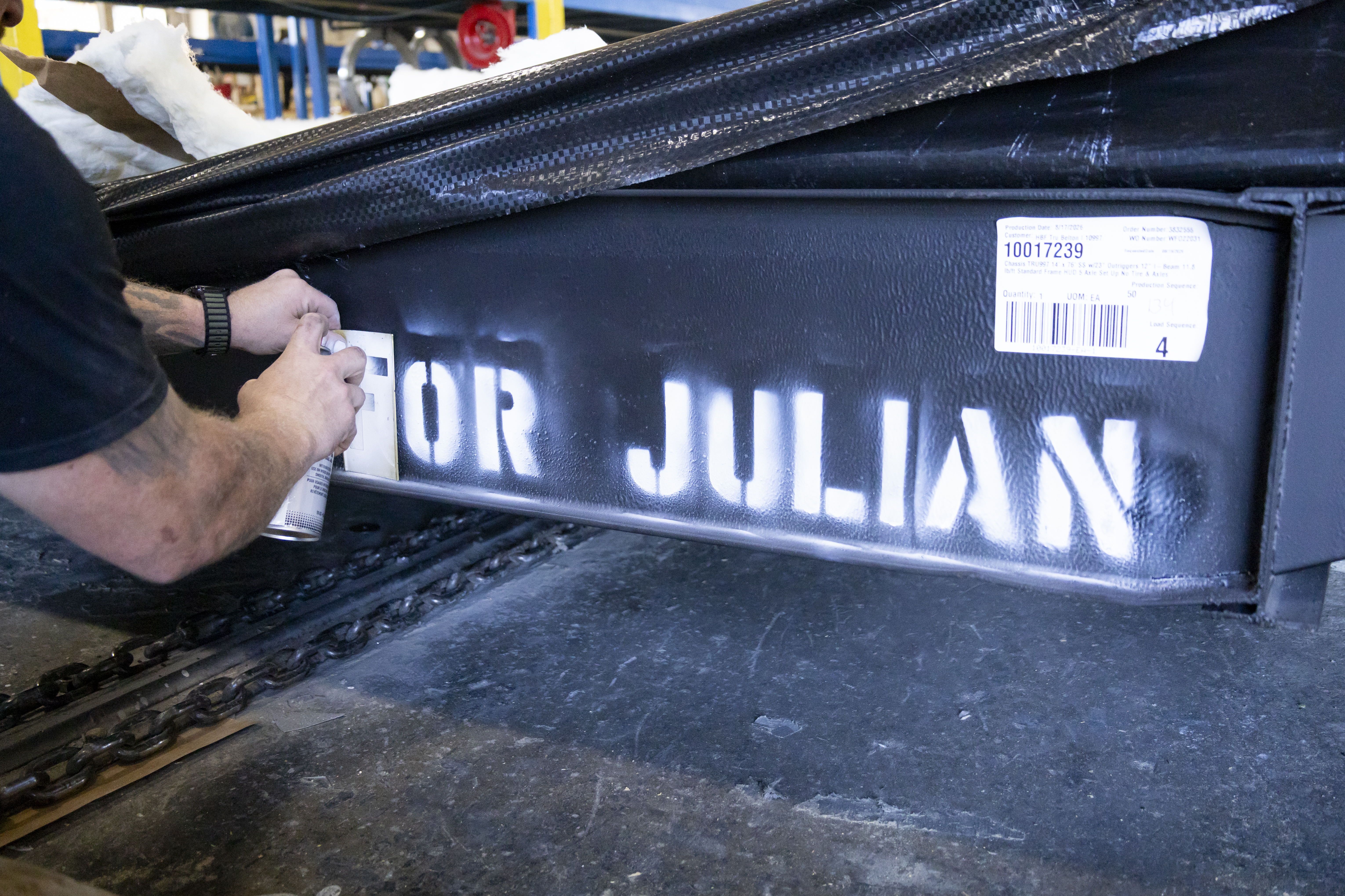 For Julian Stencil