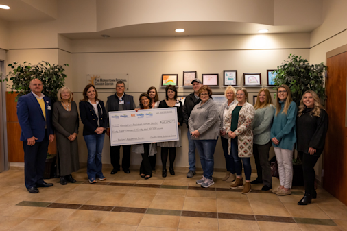 CHBG - Cancer center donation