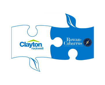 Rockwell and Rowan-Cabarrus Partnership Logo