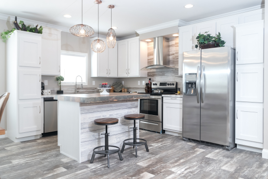 Frigidaire® appliances in a Clayton Built® kitchen