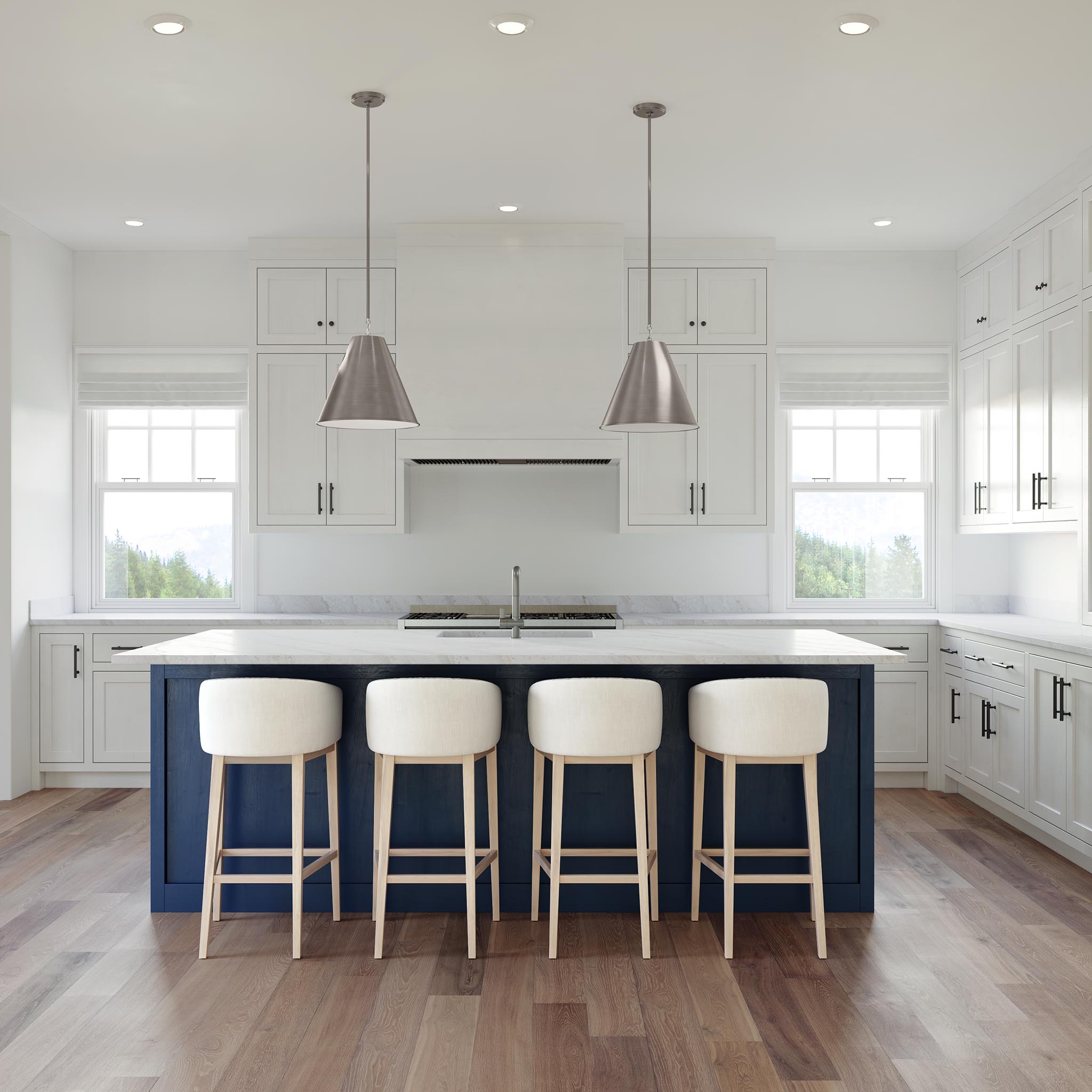 Visual Comfort pendant lights