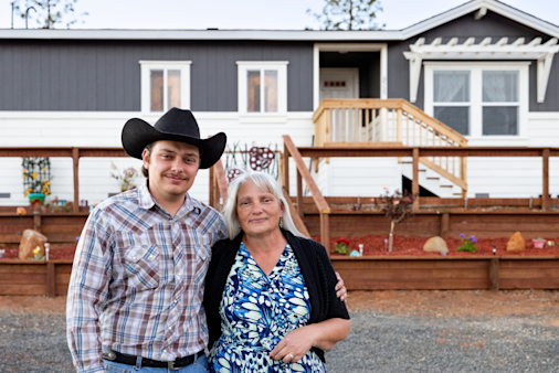Shirley Birdsong and son 