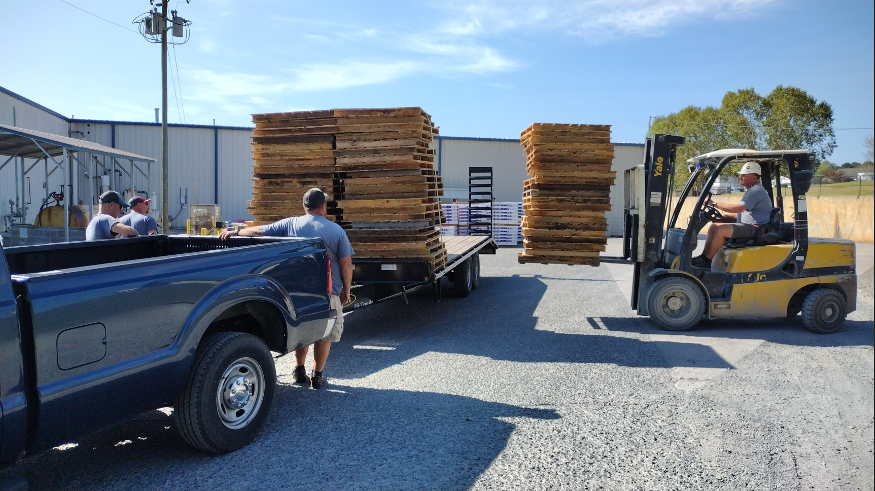 Clayton Rockwell partnership pallet recycling