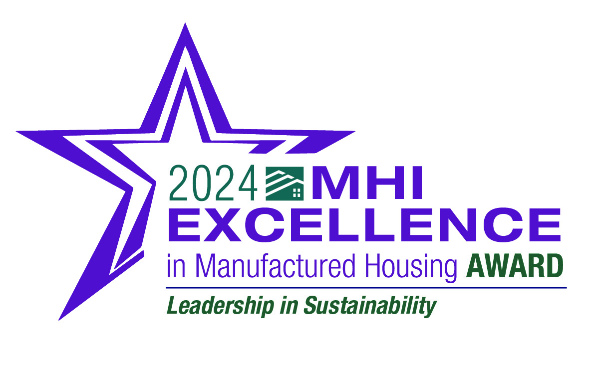 MHI 2024 Leadership in Sustainability award logo