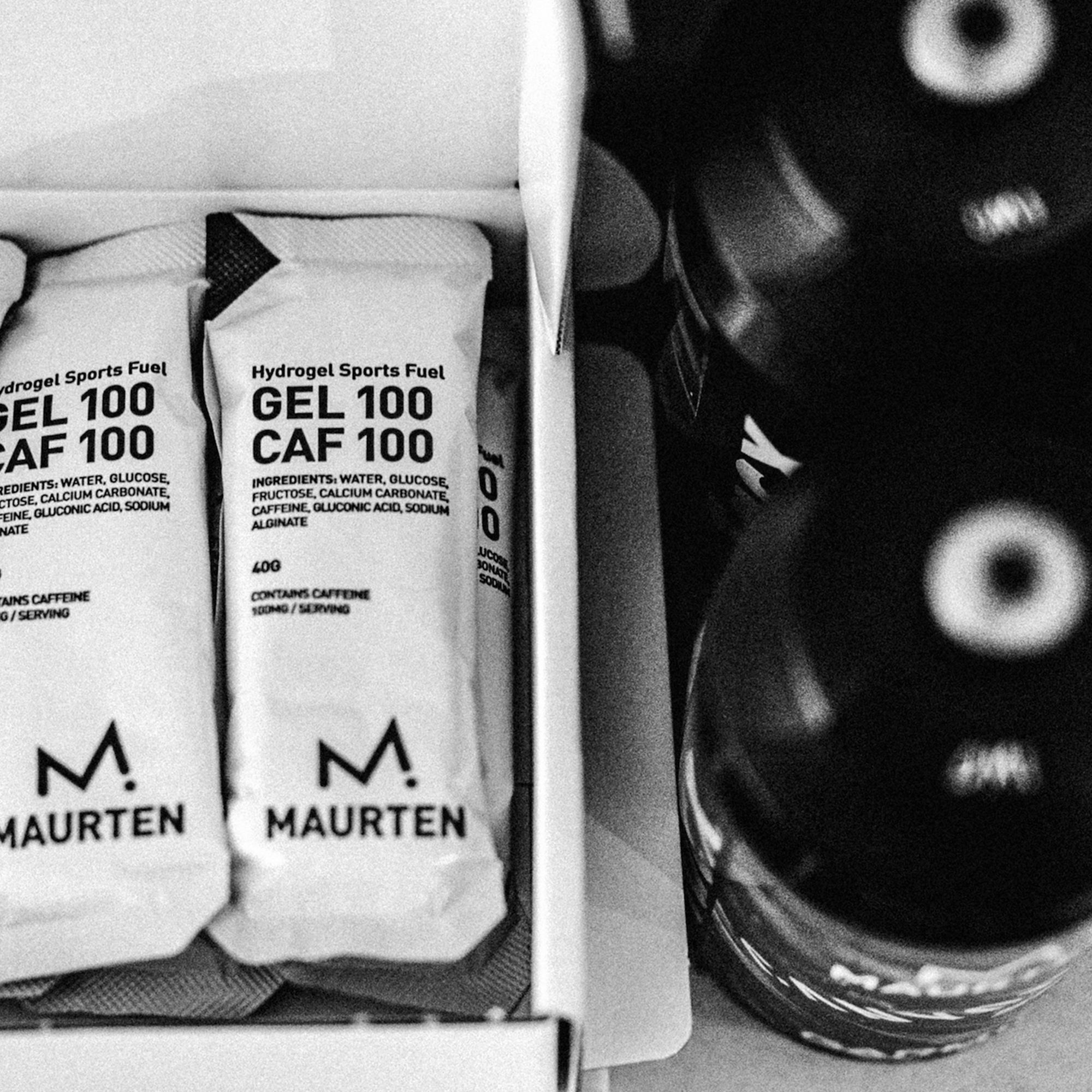 MAURTEN Gel 100 CAF 100　4袋　Gel 100　4袋セット Maurten Gel 100 Box Caf - Brooklyn Running Company
