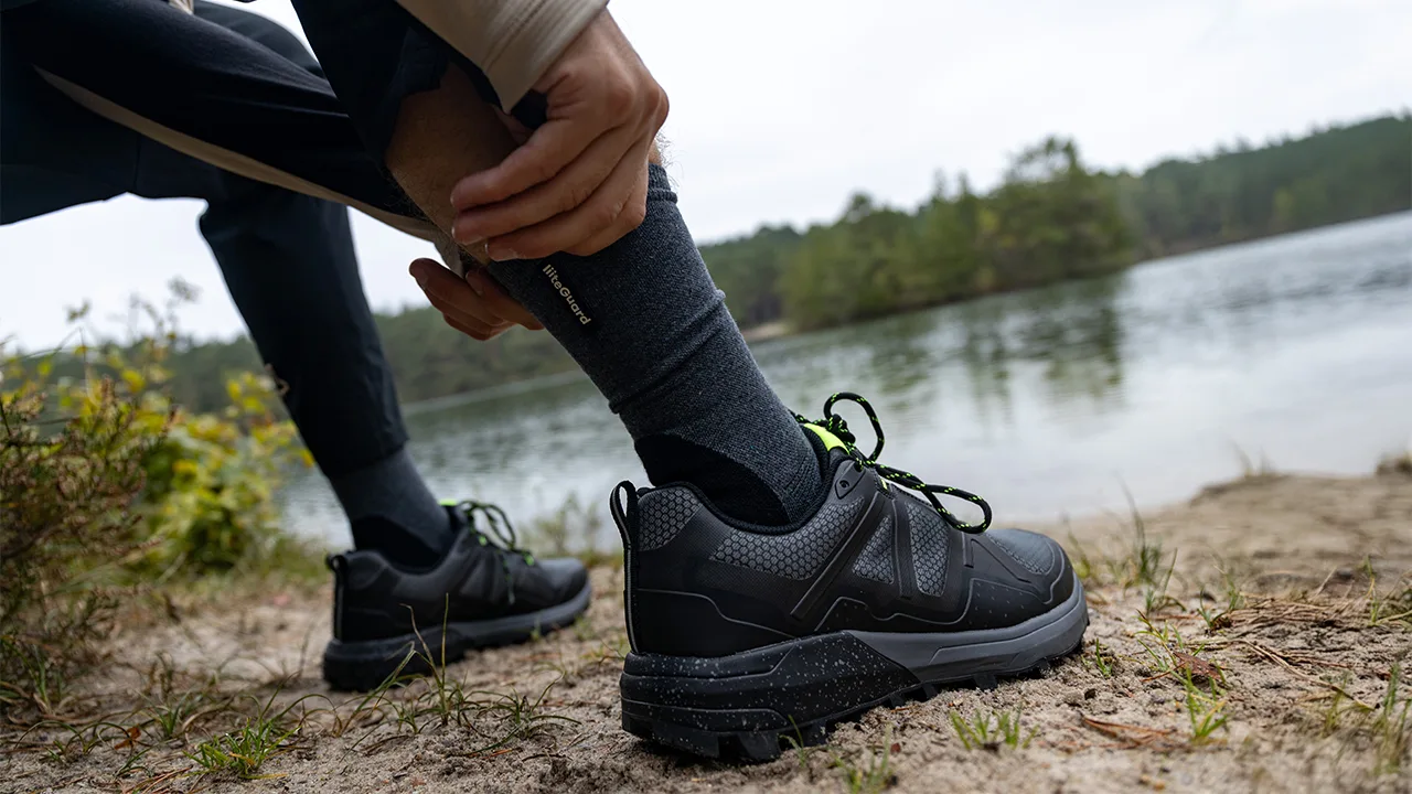 Billede 1 - outdoor - sorte løbesko