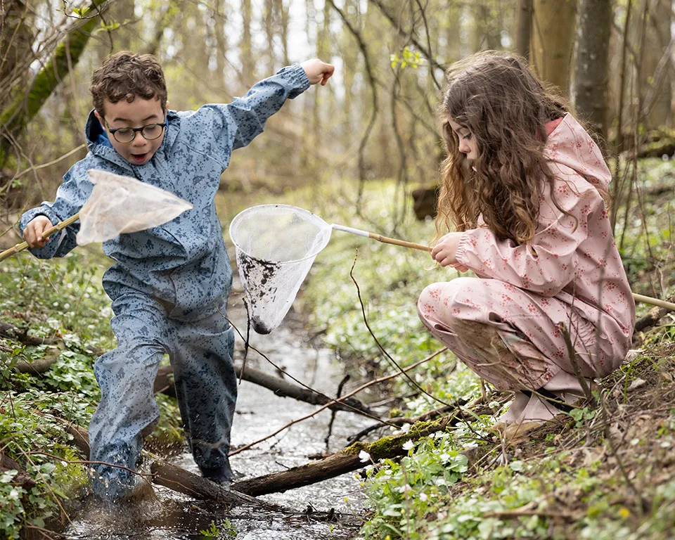 Billede 2 - outdoor - børn ved å i naturen
