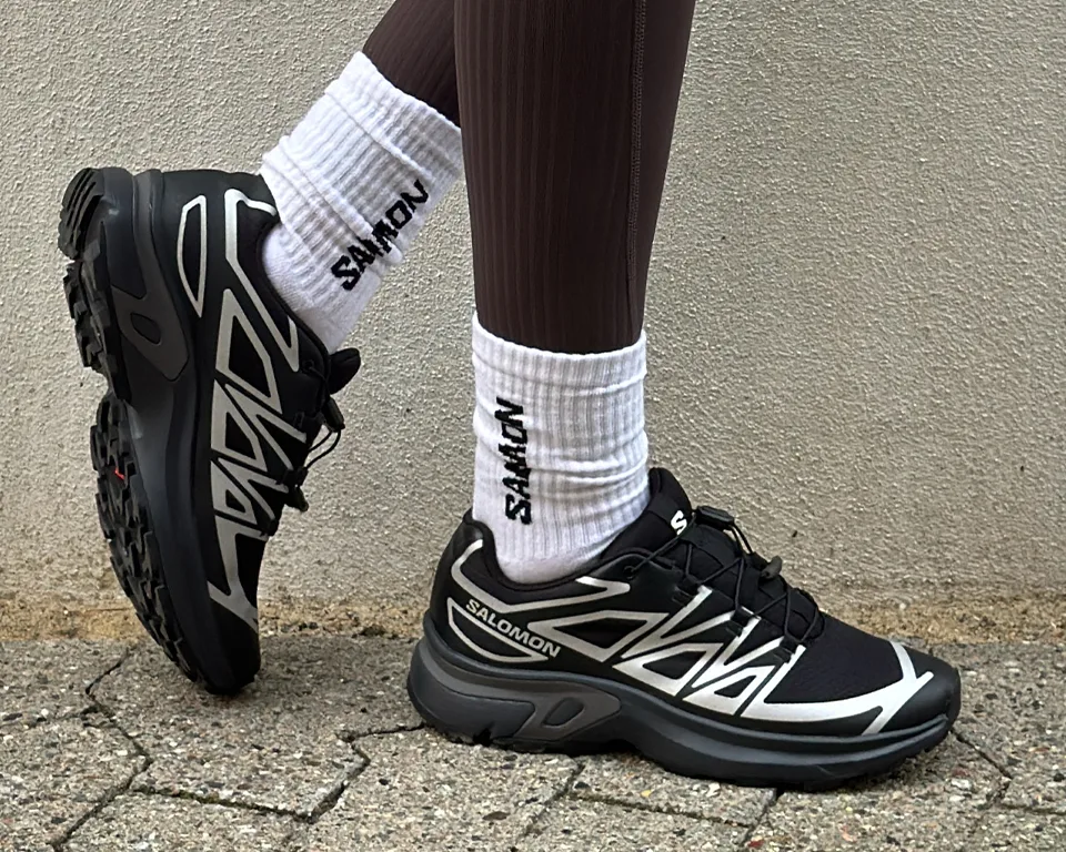 Billede 1 - outdoor - sorte salomon sneakers