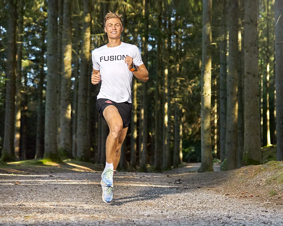 Lopen in het bos