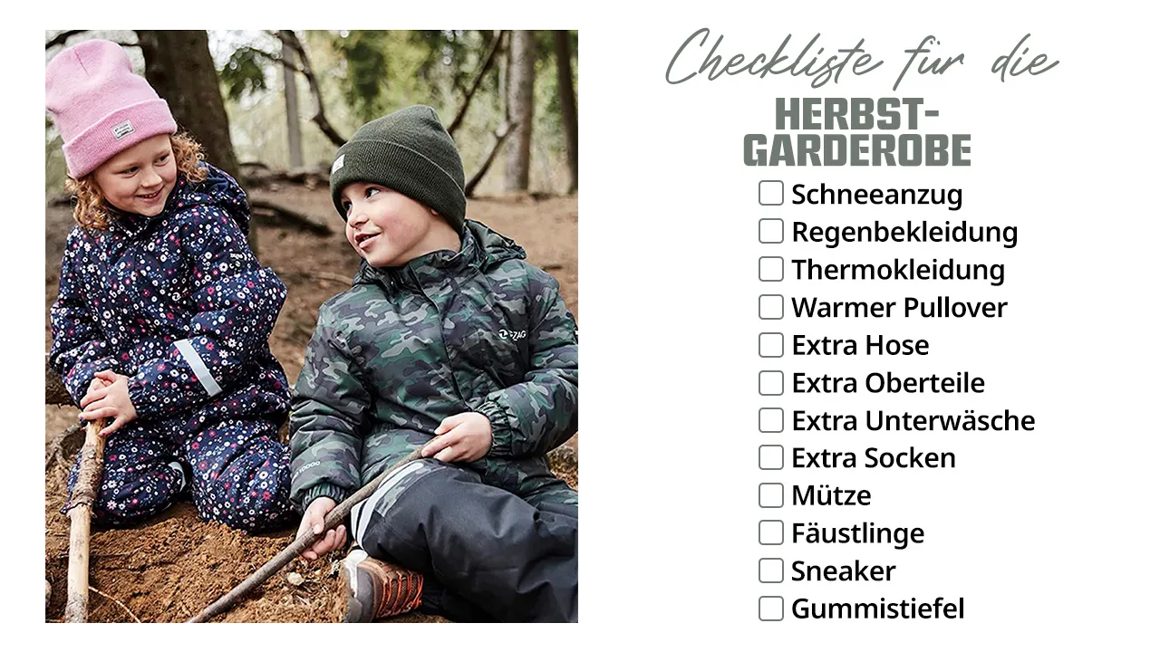 Herbst-Checkliste