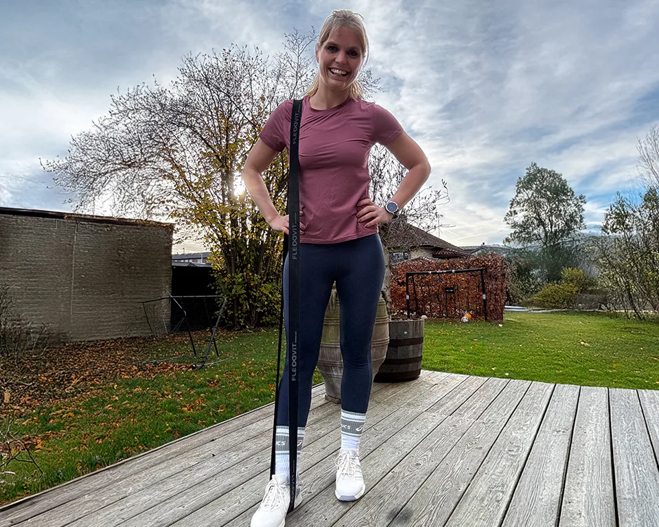 Billede 1 - Styrketræning med elastik derhjemme - nemt og effektivt