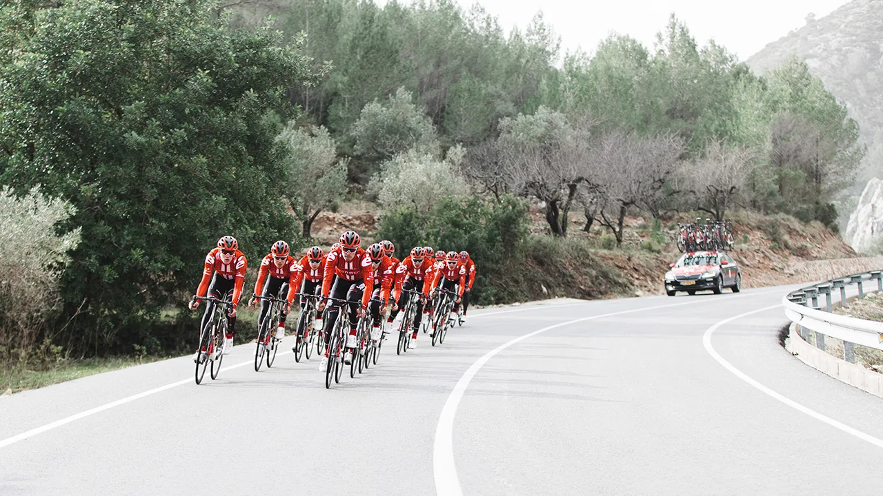 Start landeveissykling