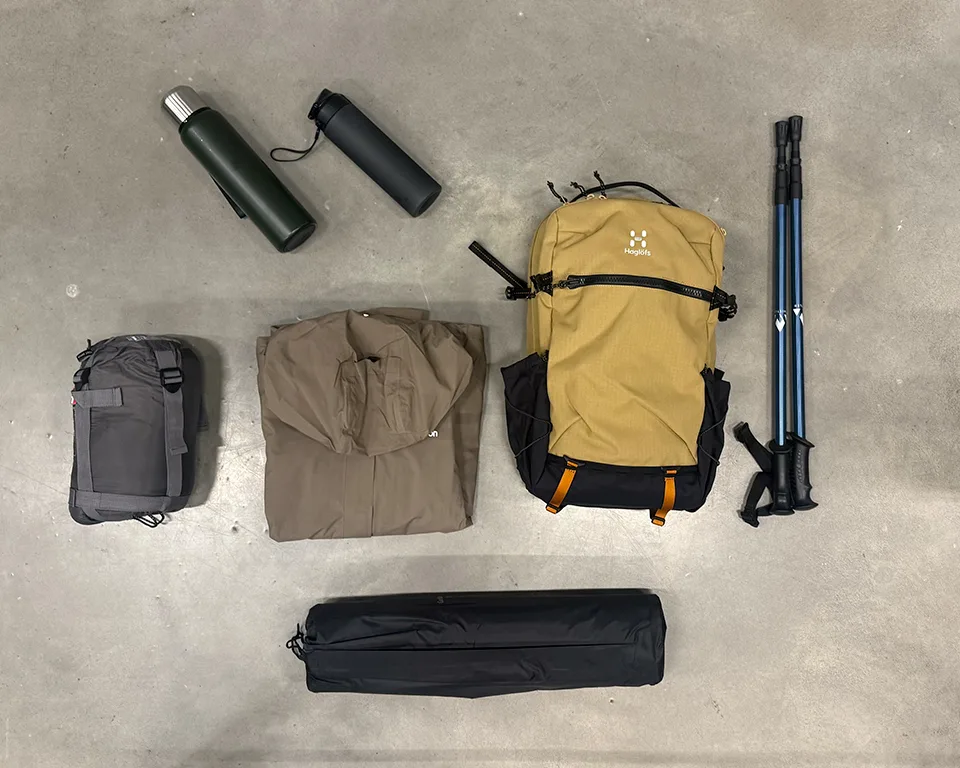 Billede 1 - Pak rygsækken rigtigt - trin for trin