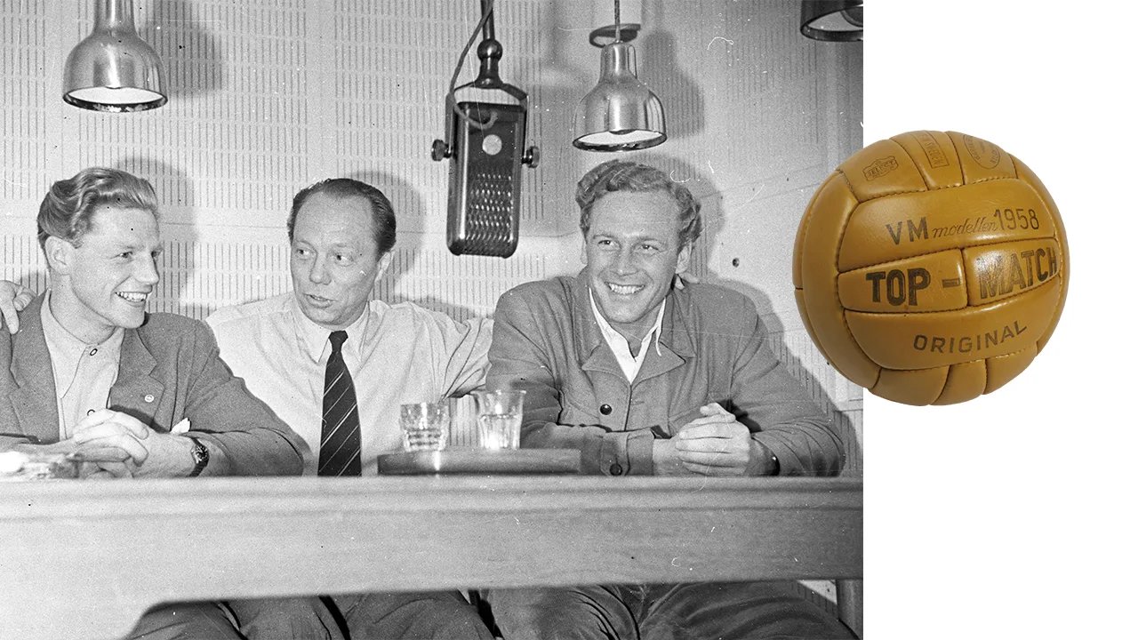 første bold med ventil