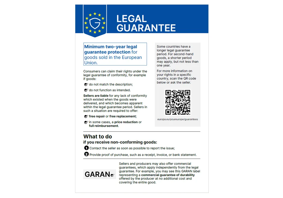 Retlig garanti