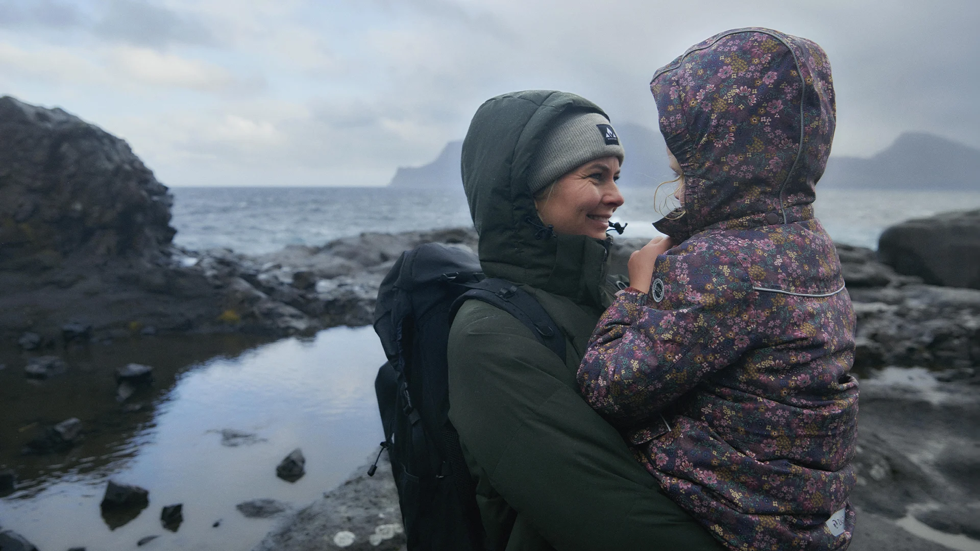 Outdoorunivers - tekst og billede - vandsøjletryk