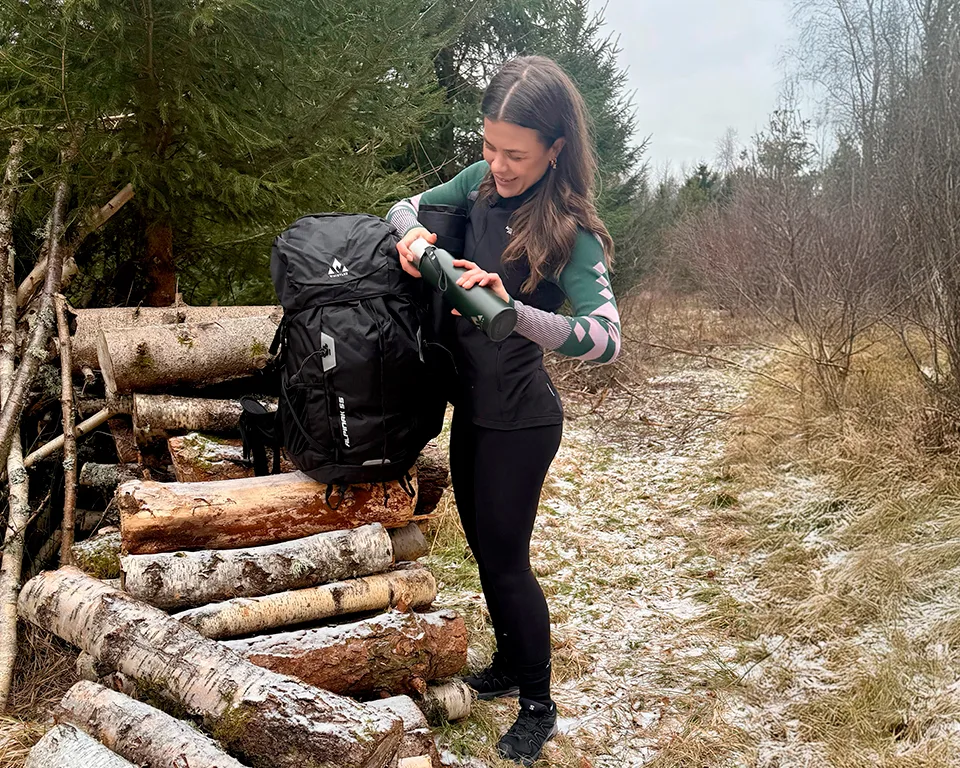 Billede 1 - Rygsækstørrelse: Hvad betyder literangivelsen?