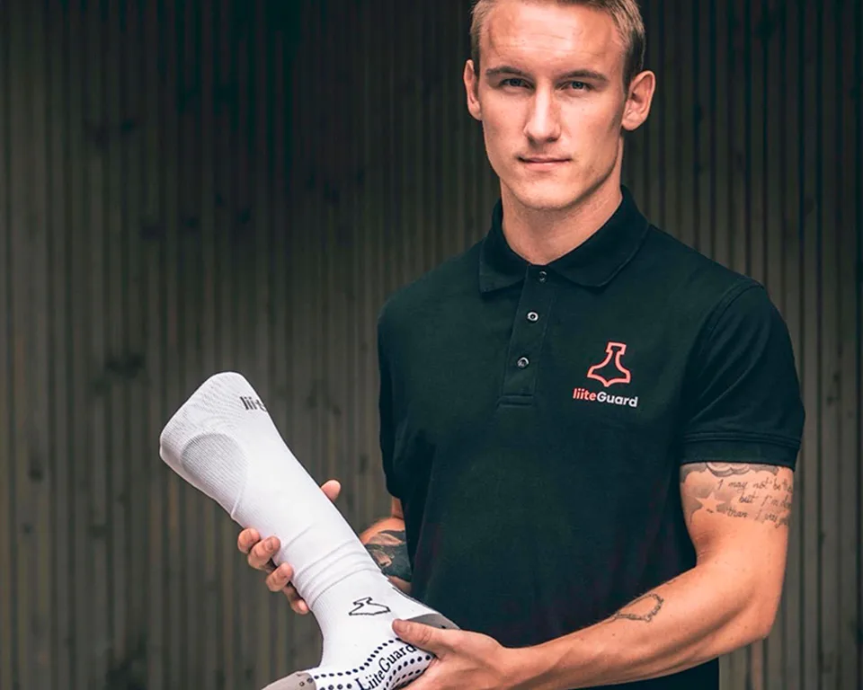 Socken für Knöchelverletzungen liiteGuard