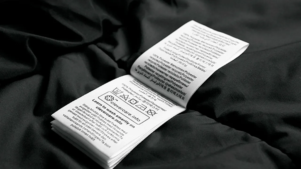 wasvoorschrift